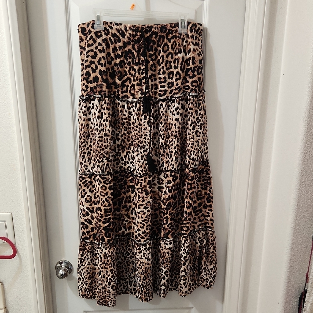 Cheetah Print Maxi